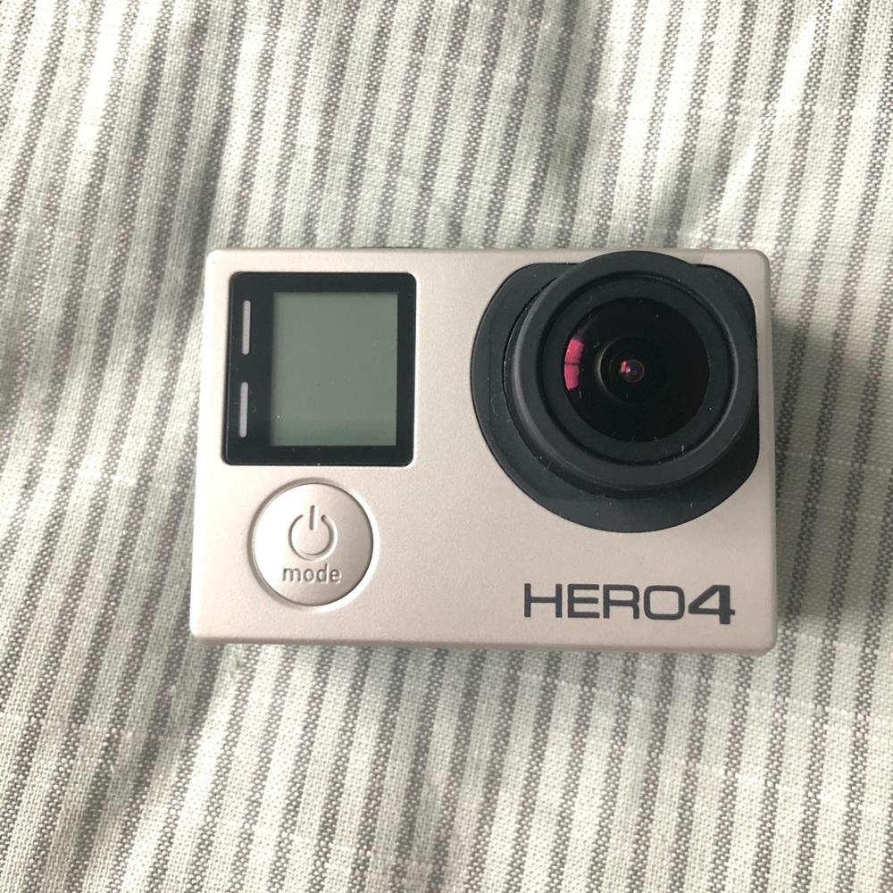 GoPro Hero 4 Black and accessories